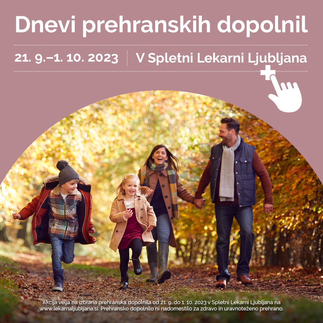 Dnevi Prehranskih Dopolnil - Spletna Lekarna Ljubljana